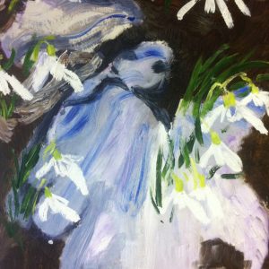 Snowdrops In Ice Irish Art